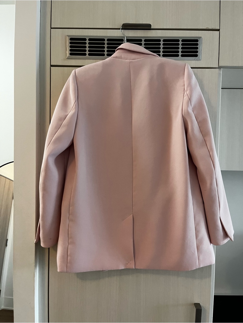 Zara Oversized Blush Pink Tailored Blazer | XS - Picture 5 of 6